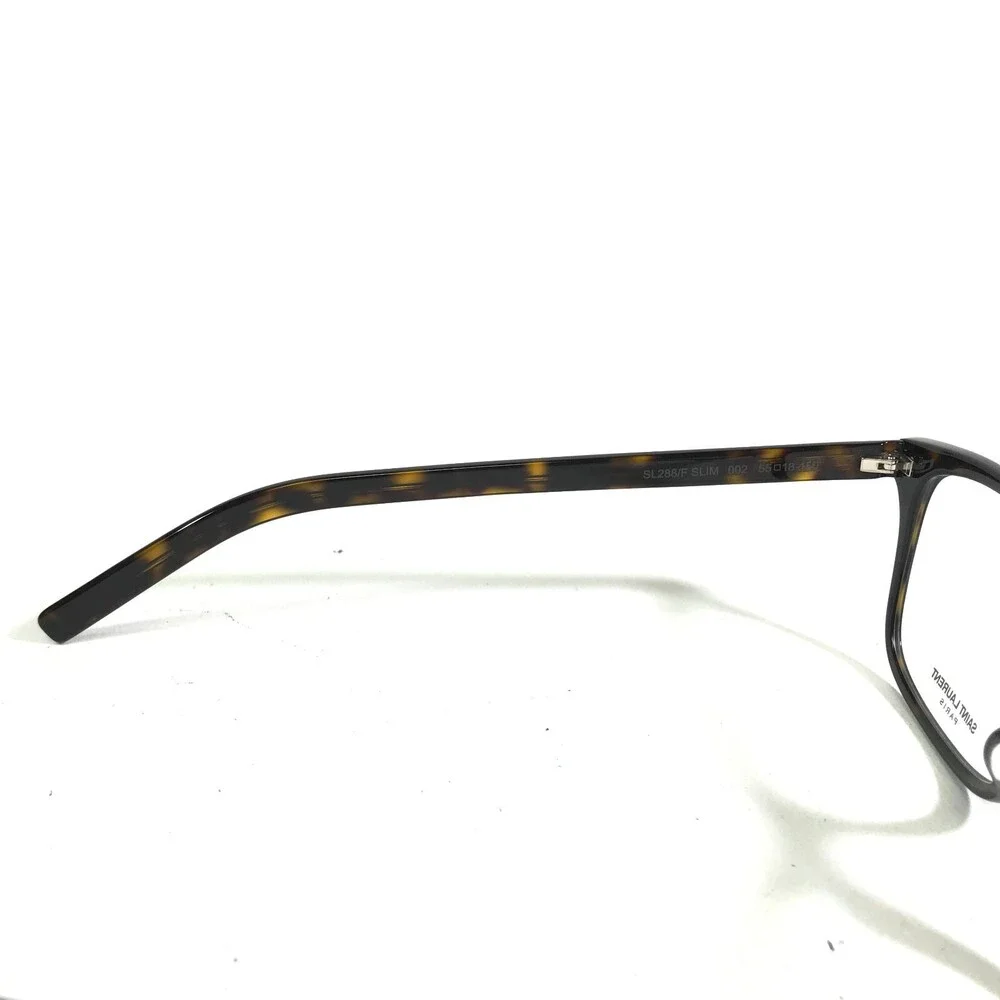 Saint Laurent Eyeglasses Frames SL 288/F SLIM 002 Tortoise Square 55-18-150